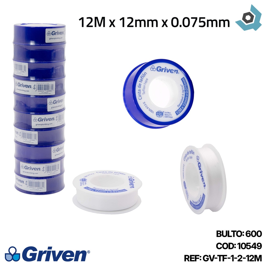 teflon-1-2-x-12m-griven-litani-import-export